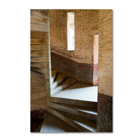 Lance Kuehne 'Spiral Staircase' Canvas Art,30x47